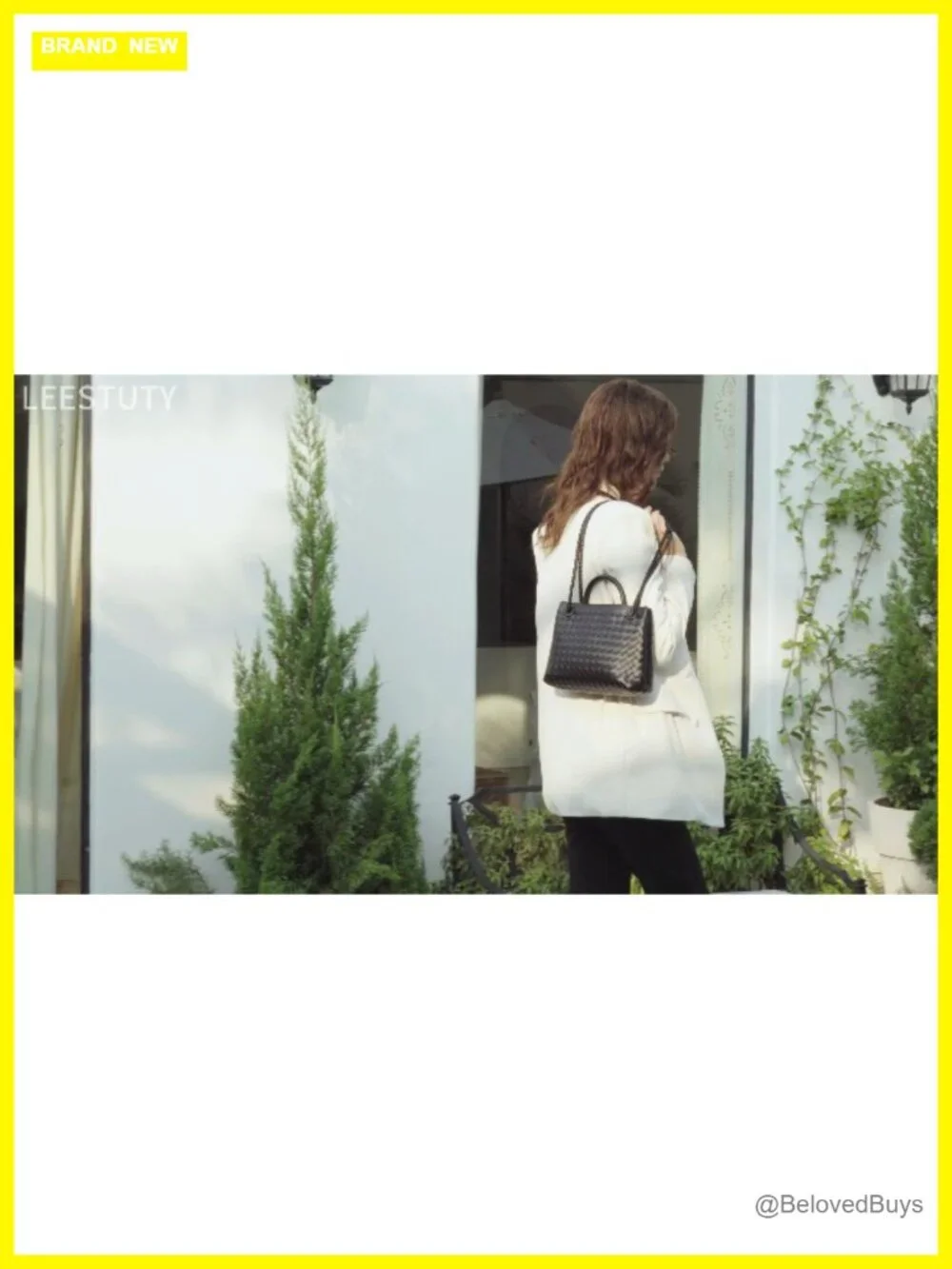 Woven Tote Bag for Women Leather Shoulder Handbag Designer Top Handle
